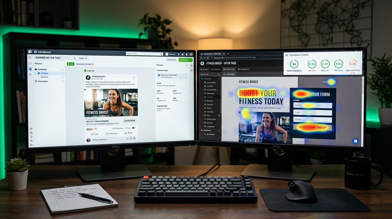 Landing Page Optimization for Facebook Ads