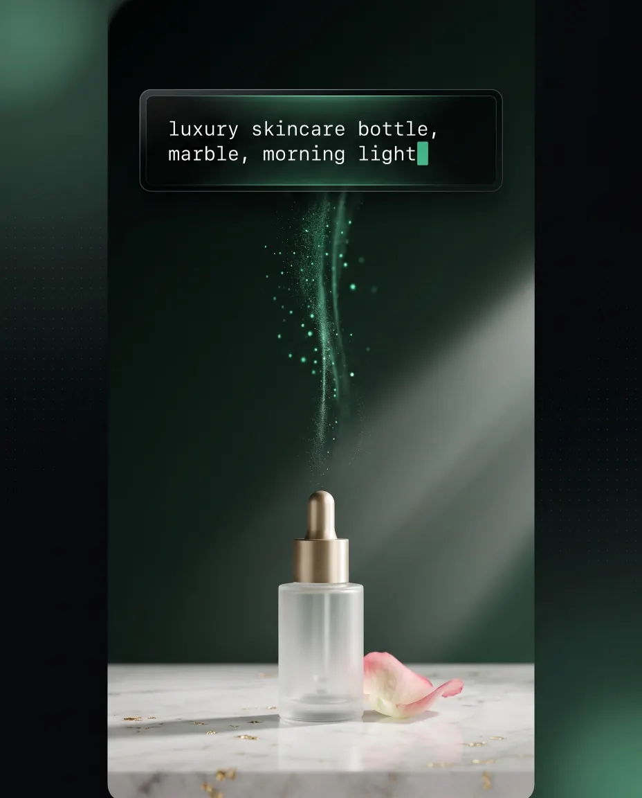 Example owned image ad concept